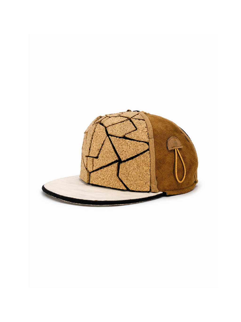casquette craquelée
